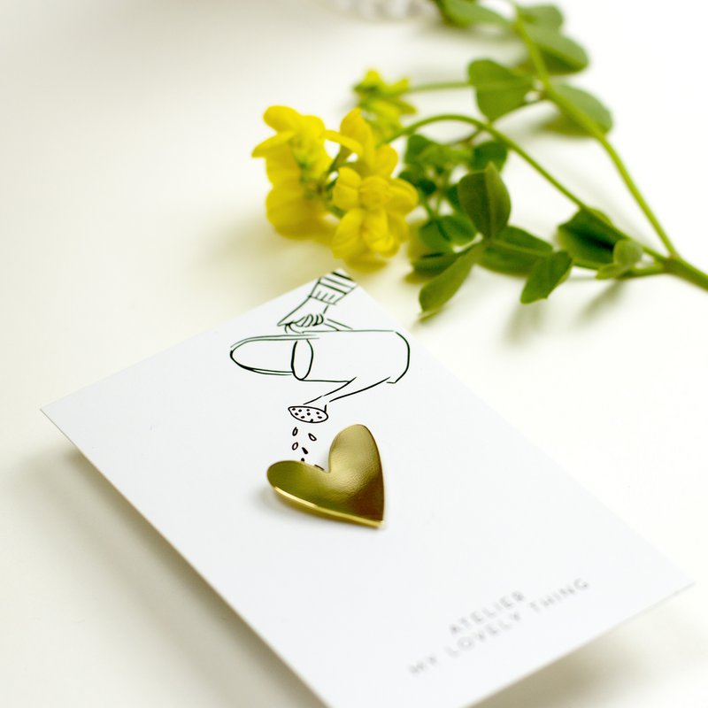 Pin Heart - Bella spilla di un cuore