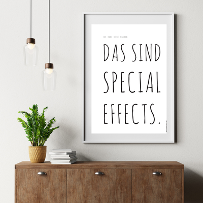 Poster "Speciale effecten"