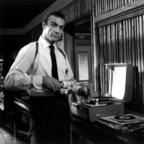 Acrylic glass picture - Sean Connery