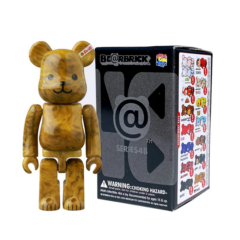 100% Bearbrick Blindbox serie 48 fra Medicom Toys