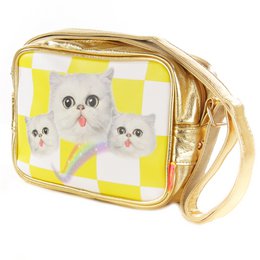Bolso bandolera Gatitos amarillo (gatitos amarillos)