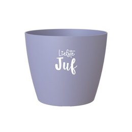 Vaso da fiori 'Carissimo insegnante' - lilla