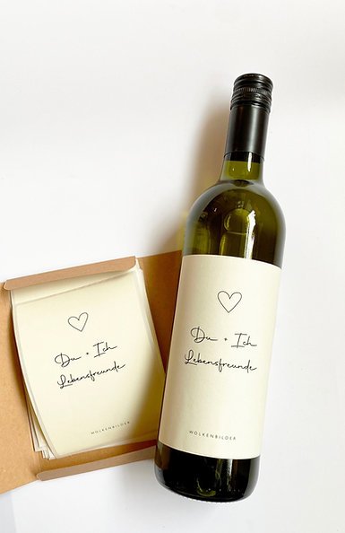 Vinetikettesæt (2 stk) - forskellige motiver