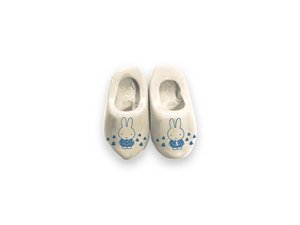 Miffy Magnet 2 Clog 4 cm weiß/blau