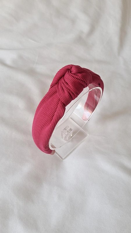 Ribbet knude HHB Pink