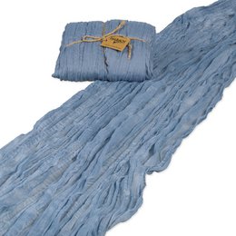 Table runner, gauze, cheesecloth, uni ca.70cm x 300cm