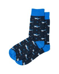 Haie Dunkelblaue Socken | GOTS Bio-Baumwolle| Mil