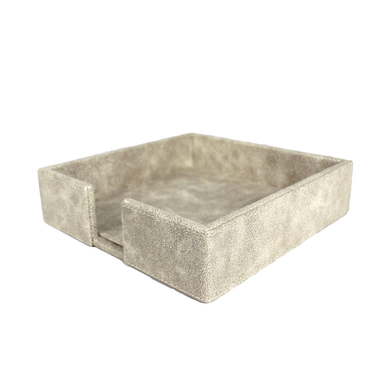 Supporto tovagliolo da tovagliolo s sintetico in pelle sintetica beige