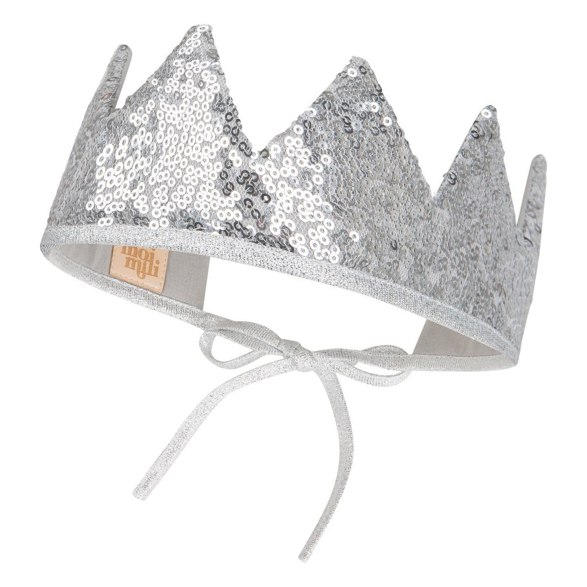 “Silver Sequins” Fairy-tale Crown and Wand Magic Set