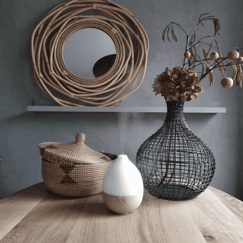 Nimbus 2.0 også natlampe - Geurwolkje® Diffuser - Lyst træ - 200 ml - Vejledende udsalgspris 44,95 €