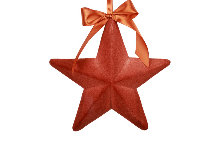 Star Amara stof L20B5H20CM rood