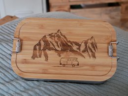 Lunchbox mountains and campers large