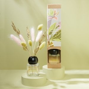 Reed Diffuser with Dried Flowers 50ML - Bergamot Blossom