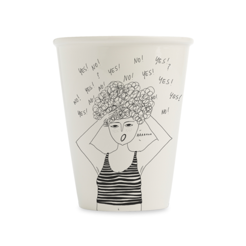 Überdenken der Tasse