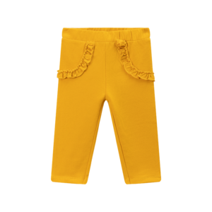 Senfgelbe, schlichte Hose für Babys