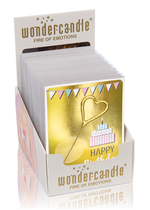 Goldfunkeln Mini Wondercard Sortiment