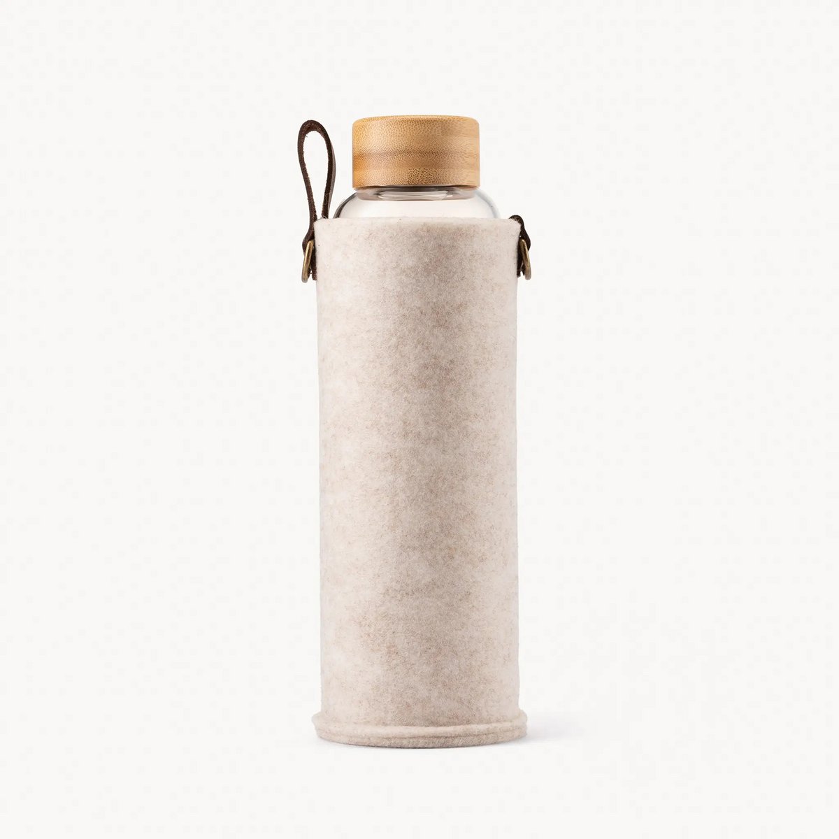 Protective cover made of rPET felt - "Ivory beige" by BELAMY