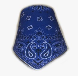 Bufanda Drool Paisley Azul