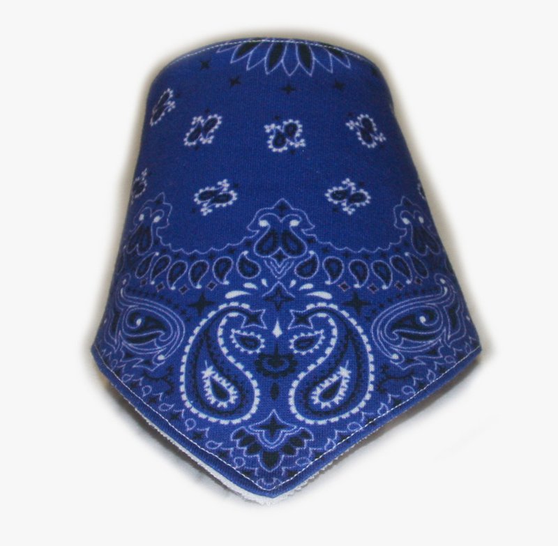 Echarpe Drool Paisley Bleu