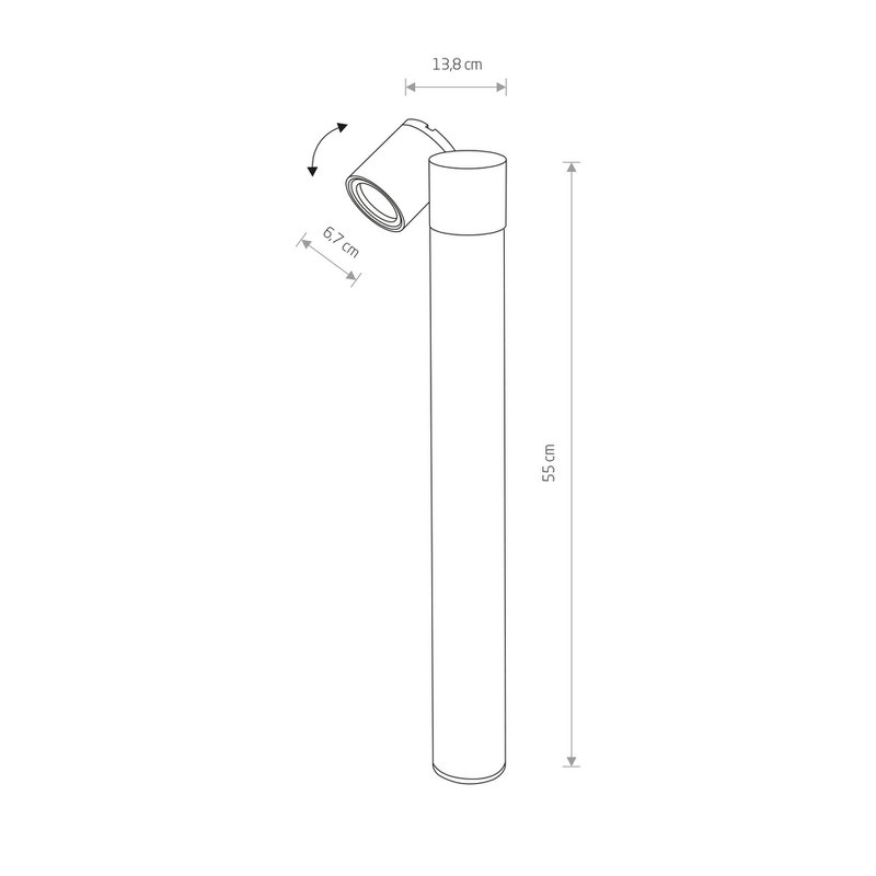 TUBINGS Outdoor floor lamp