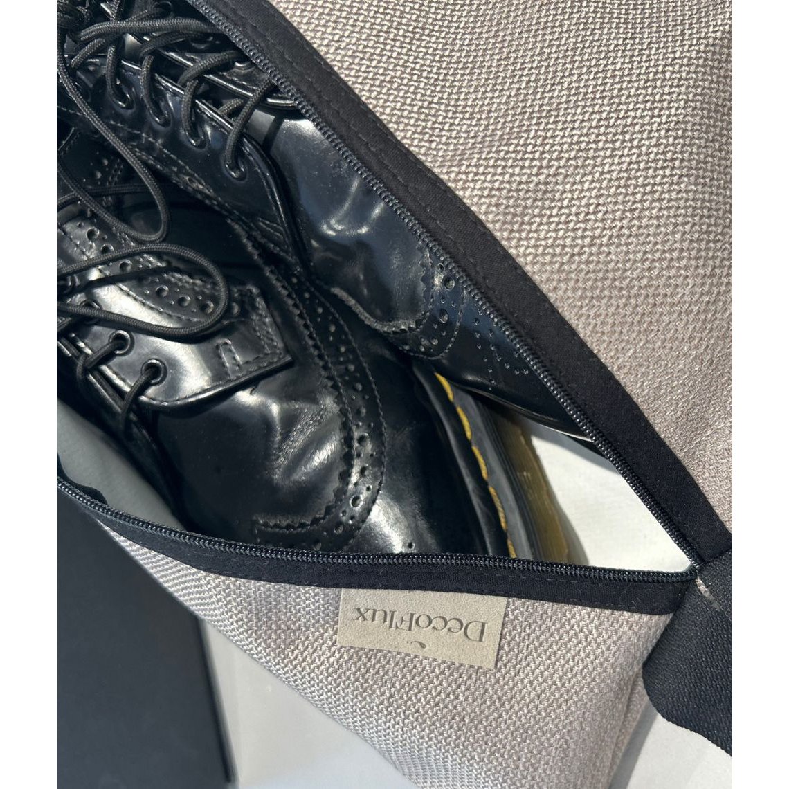 Shoe bag Almond