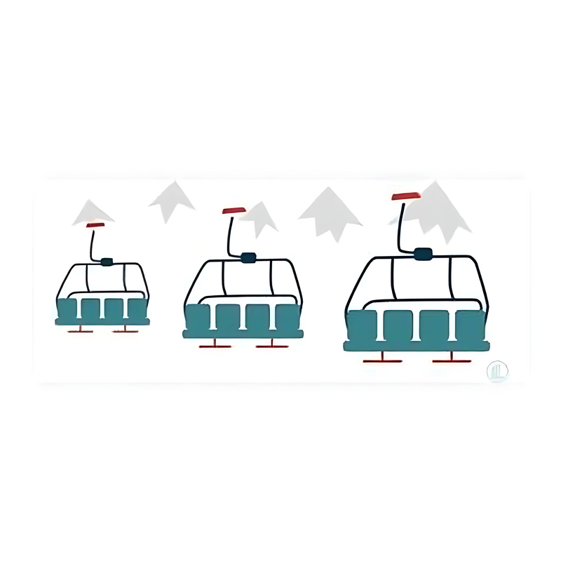 Ceramic mug - Chairlifts