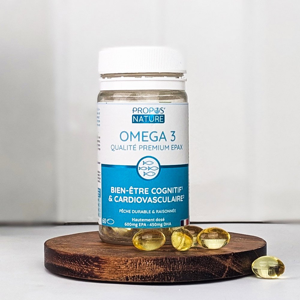 OMEGA 3 - PREMIUM EPAX QUALITY - MEMORY, CONCENTRATION & VISION - 60 CAPSULES