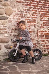 Pista - Steel Balance Bike - 12 EVA Wheels - White - 2/5 years