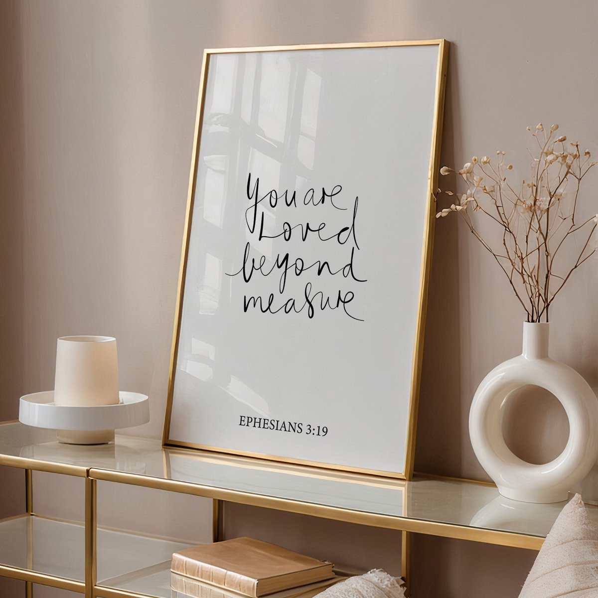 Poster: You are loved beyond measure