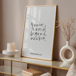 Poster: You are loved beyond measure