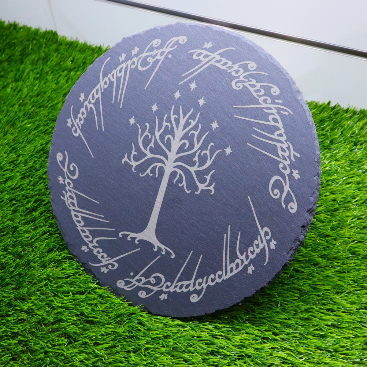 Premium Gondor Tree Slate serwingowa, wystrój kuchni, Władca Pierścieni Tolkien House Earming
