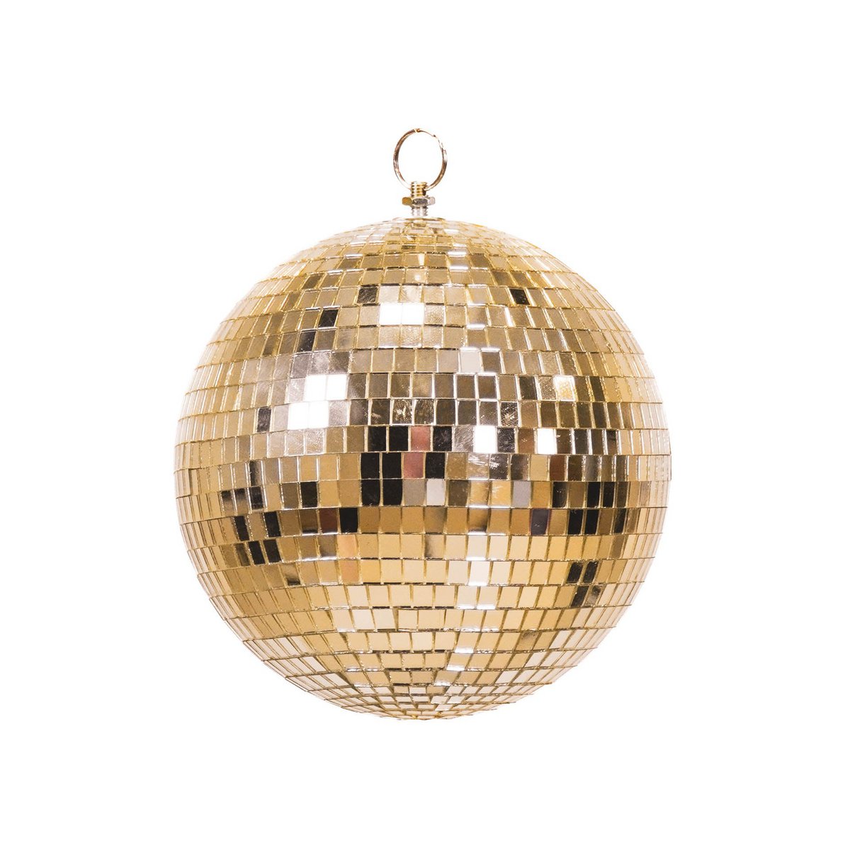 Christmas Decoration - Christmas Hanger - Discoball - Foam - Gold - 25x25x25cm
