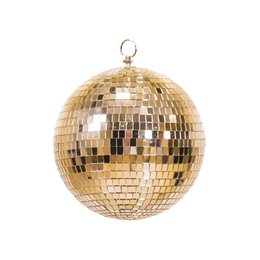 Christmas Decoration - Christmas Hanger - Discoball - Foam - Gold - 25x25x25cm