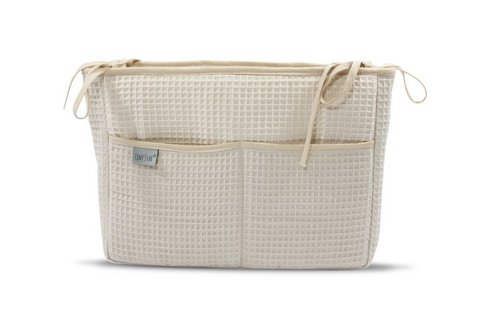 Bettorganizer Cottonwaffel Beige