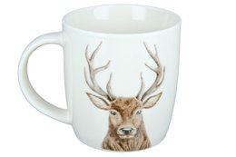 Porcelæns kop med hjortehoved VE 6