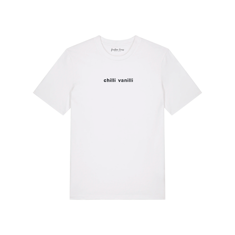 CHILLI VANILLI unisex T-shirt made of organic cotton