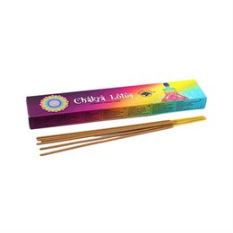 Green Tree Chakra Lotus Hand Rolled Natural Incense Sticks