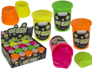 Lauter Schleim in Plastikdose,
