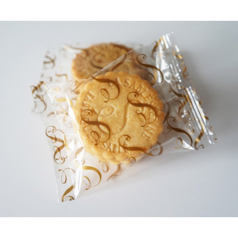 Plain shortbread cookies - 125 g cardboard box