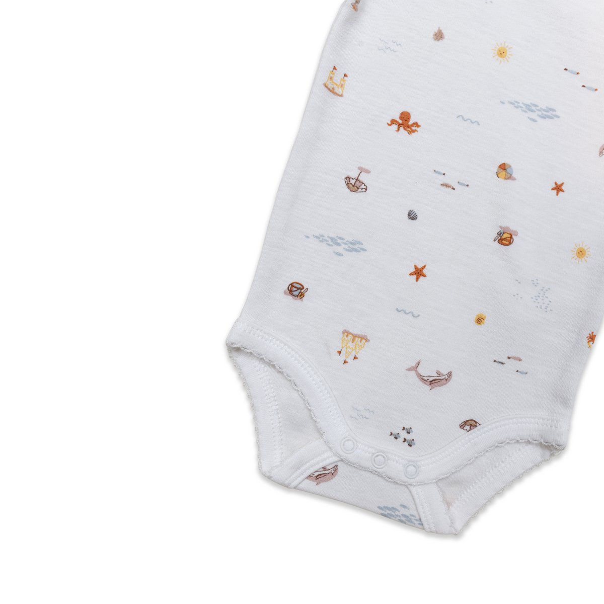 Body Short Arm - Slub Jersey Offwhite