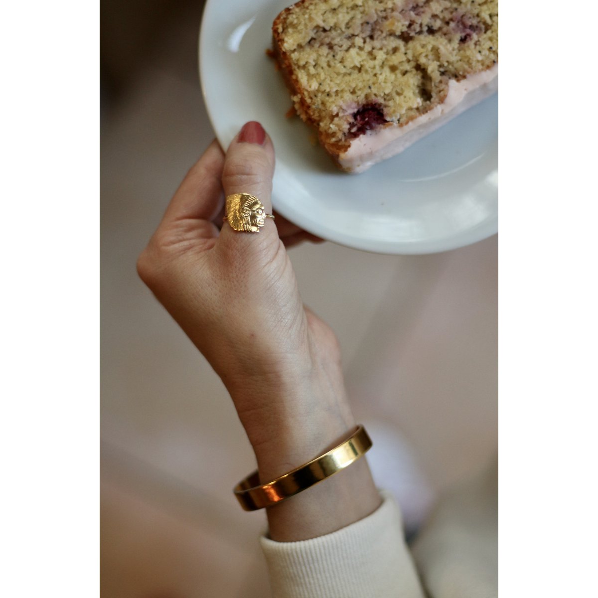 Anillo pequeño guerrero