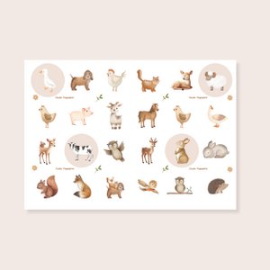 Stickervel Boerderijdieren