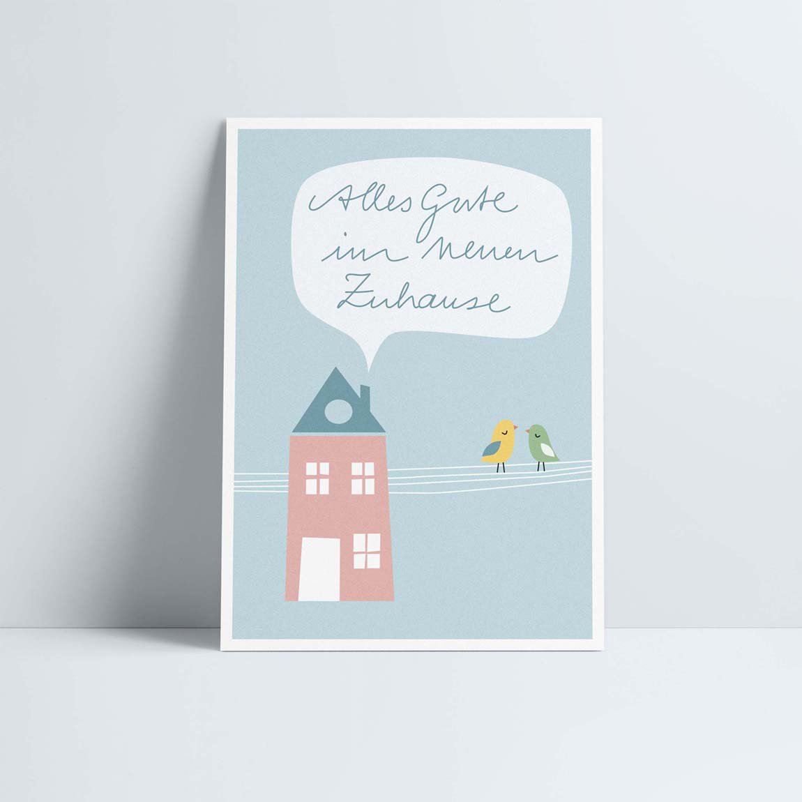 Cartolina // »Tutto il meglio nella tua nuova casa«