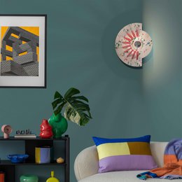 Lampada da parete Moonshadow in plastica riciclata