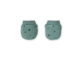 SET 5 PIEZAS(CAMISA+PANTALÓN+GUANTES+BABERO+CALCETINES)PARA RECIÉN NACIDO (0-6MESES)-100%ALGODÓN-MOD. DUENDES - VERDE