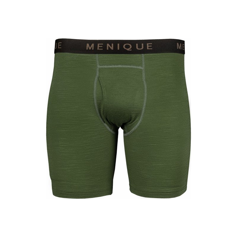 Men's Merino 160 Boxer Briefs 2-Pack Royal cherry/Dark green