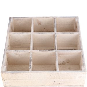 Wooden presentation box for promotional items, L40cm,