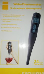 Wine thermometer for the optimal wine temperature Copy
