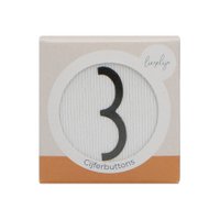 Ribbel buttons olijf A