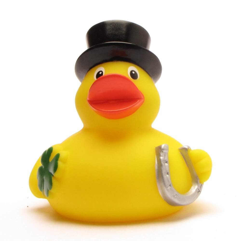 Lucky charm rubber ducky rubber duck